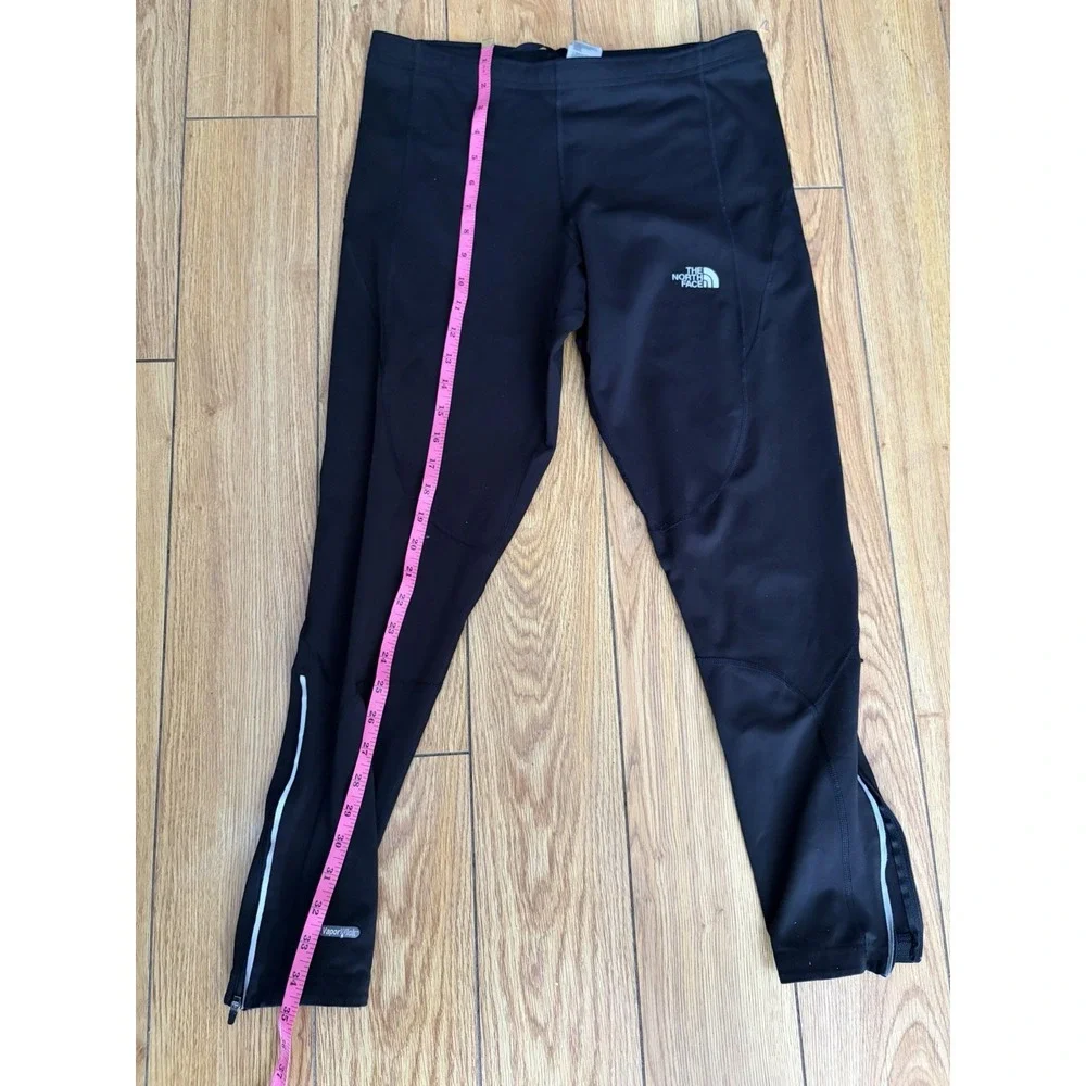 The North Face Flight Series VaporWick Running Pants Black Reflective Zip Men XL